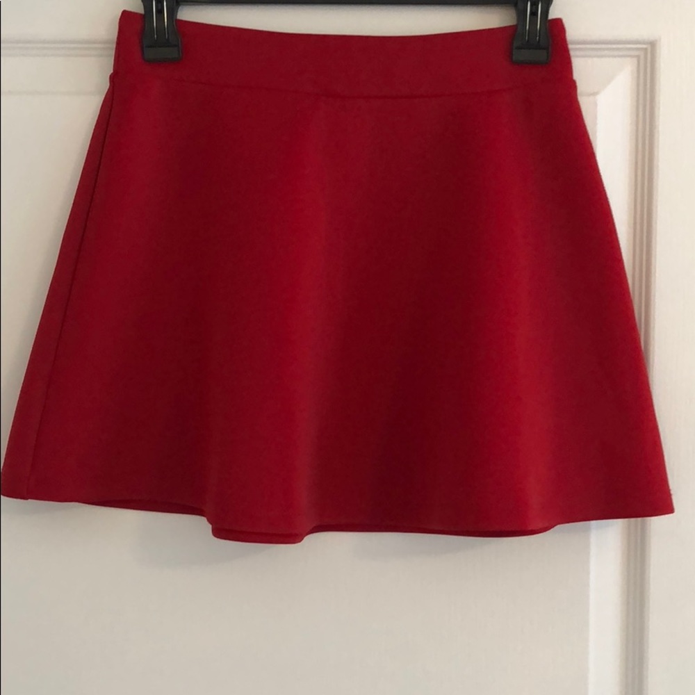 Forever 21 red skirt